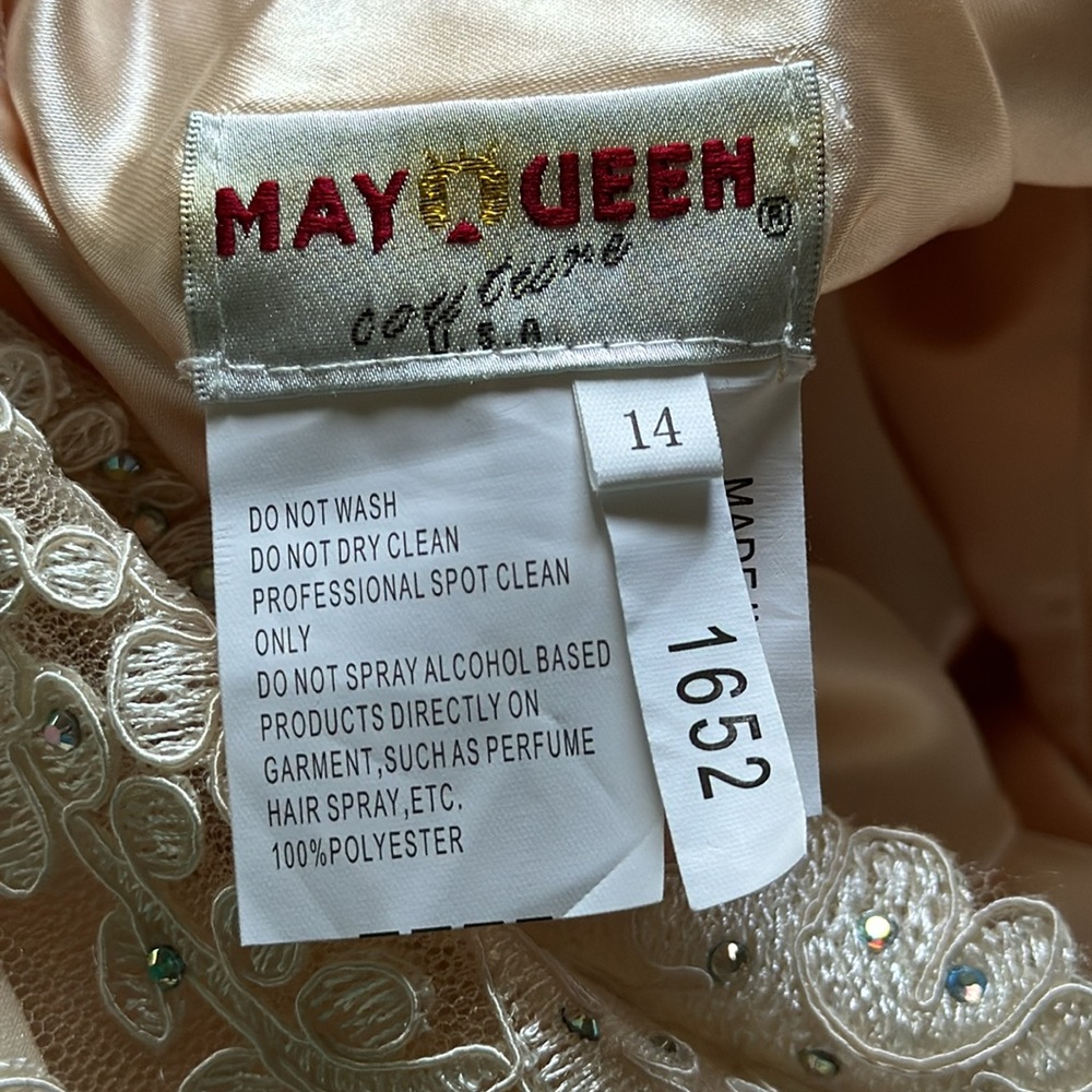 EUC Womens Cocktail Dress in Ivory - Picture 7 of 10
